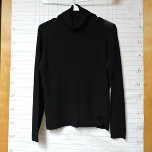 CHARTER CLUB women's stretch turtle neck  sz XL  black …